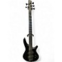 Used Ibanez SRMS625EX Flat Black Electric Bass Guitar Flat Black