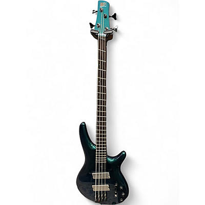 Used Ibanez SRMS720 Multi-scale Blue Chameleon Electric Bass Guitar