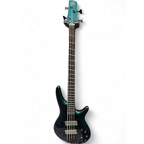 Used Ibanez SRMS720 Multi-scale Blue Chameleon Electric Bass Guitar Blue Chameleon