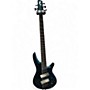 Used Ibanez SRMS725 Blue Chameleon Electric Bass Guitar Blue Chameleon