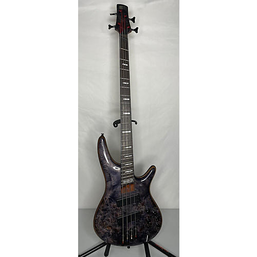 Ibanez Used Ibanez SRMS800 Trans Gray Electric Bass Guitar Trans Gray