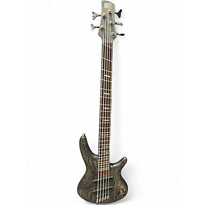 Used Ibanez SRMS805 DEEP TWILIGHT Electric Bass Guitar