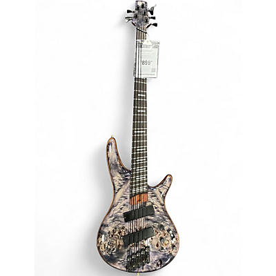 Used Ibanez SRMS805 Deep Twilight Electric Bass Guitar