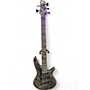 Used Ibanez SRMS805 PURPLE BURL Electric Bass Guitar PURPLE BURL