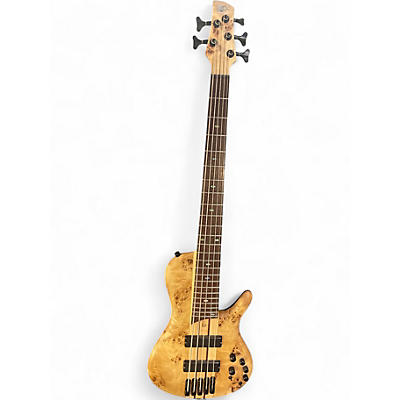Used Ibanez SRSC805 Natural Electric Bass Guitar