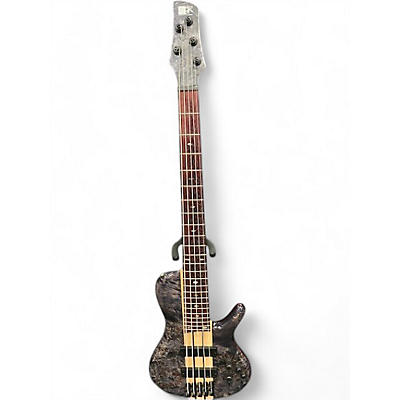 Used Ibanez SRSC805 Trans Black Electric Bass Guitar