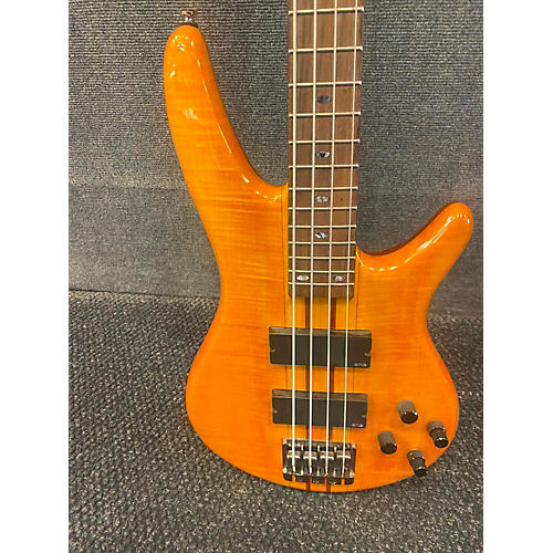 Ibanez Used Ibanez SRT800DX Amber Electric Bass Guitar Amber