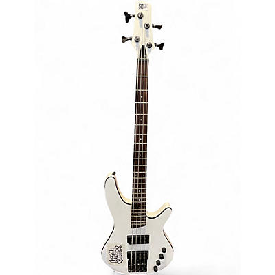 Used Ibanez SRX2EX2 Alpine White Electric Bass Guitar
