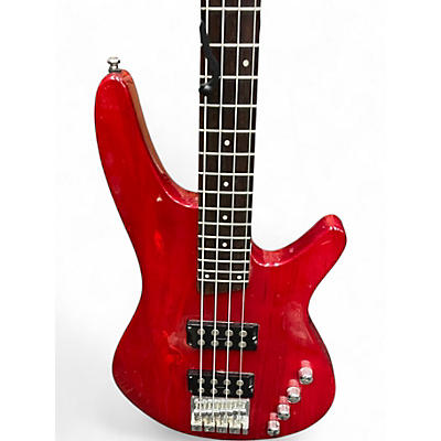 Used Ibanez SRX300 Red Electric Bass Guitar