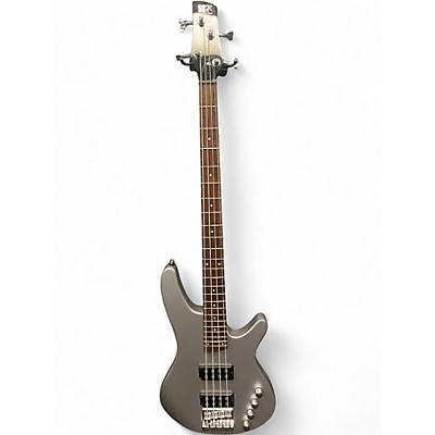 Used Ibanez SRX300 Silver Electric Bass Guitar