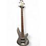 Used Ibanez SRX300 Silver Electric Bass Guitar Silver