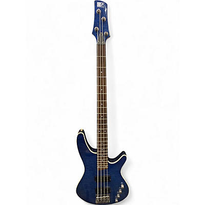 Used Ibanez SRX3EXQM1 Blue Electric Bass Guitar
