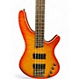 Used Ibanez SRX3EXQM1 Candy Red Burst Electric Bass Guitar Candy Red Burst