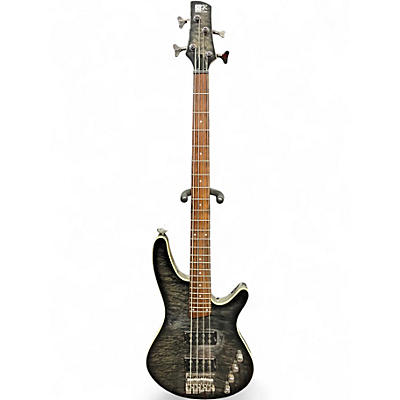 Used Ibanez SRX3EXQM1 TRANS BLACK Electric Bass Guitar