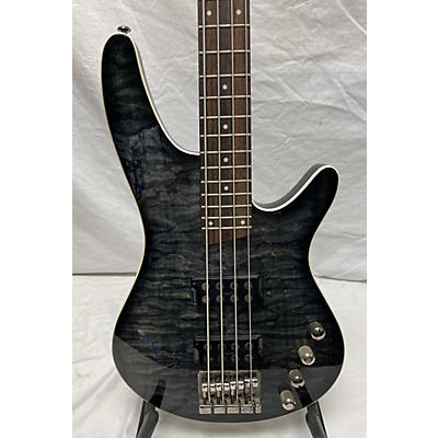 Ibanez Used Ibanez SRX3EXQM1 Trans Black Electric Bass Guitar