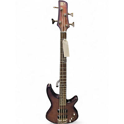 Used Ibanez SRX500 Blue Burst Electric Bass Guitar