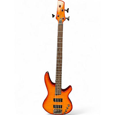 Used Ibanez SRX500 FLAME MAPLE HONEY Electric Bass Guitar
