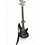 Used Ibanez SRX550 Black and silver splatter Electric Bass Guitar Black and silver splatter
