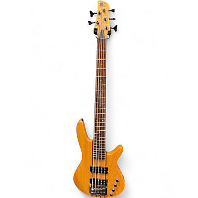 Used Ibanez SRX705 5 String Natural Electric Bass Guitar