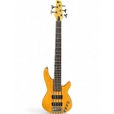 Used Ibanez SRX705 5 String Natural Electric Bass Guitar