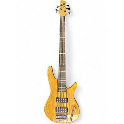 Used Ibanez SRX705 5 String Natural Electric Bass Guitar
