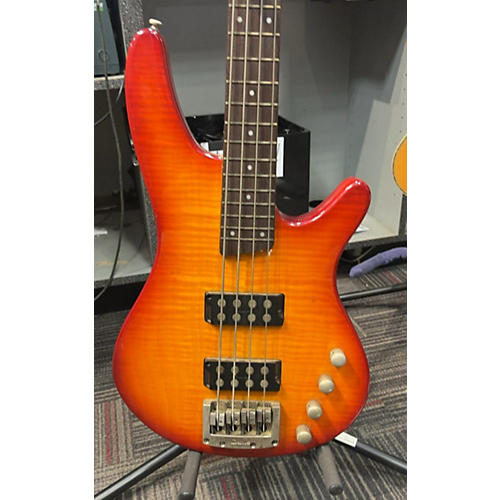 Ibanez Used Ibanez SRx500 Orange Fade Electric Bass Guitar orange fade