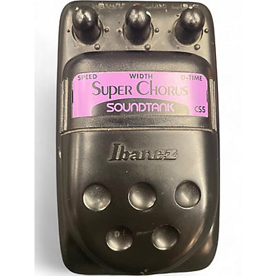 Used Ibanez SUPER CHORUS SOUNDTANK Effect Pedal