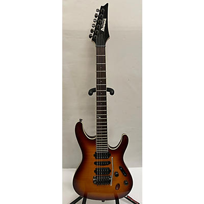 Ibanez Used Ibanez SV5470F Prestige Deep Sunset Burst Solid Body Electric Guitar