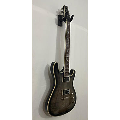 Ibanez Used Ibanez SZ52 BLACK FLAME Solid Body Electric Guitar