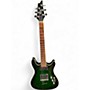 Used Ibanez SZ520 Transparent Green Solid Body Electric Guitar Transparent Green
