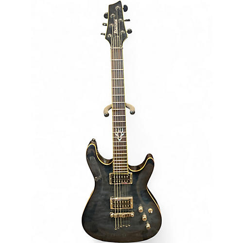 Used Ibanez SZ520QM BLUE Solid Body Electric Guitar BLUE