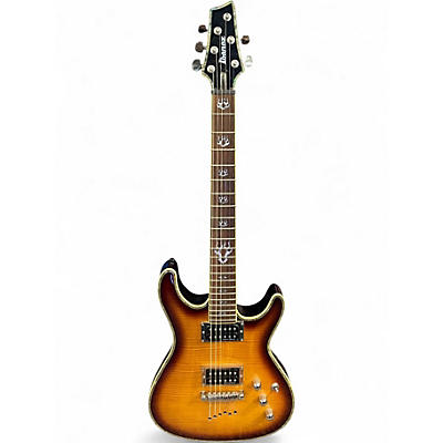 Used Ibanez SZ520SQM 2 Color Sunburst Solid Body Electric Guitar