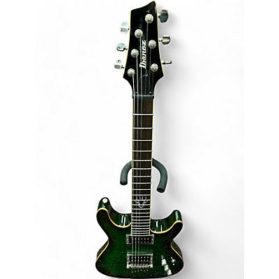 Ibanez Used Ibanez SZ52Q Green Solid Body Electric Guitar