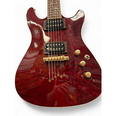 Used Ibanez SZ720FM Wine Red Solid Body Electric Guitar
