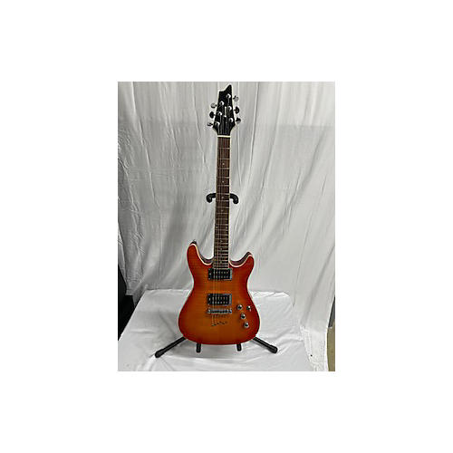 Ibanez Used Ibanez SZR20 Dark Honey Sunburst Solid Body Electric Guitar Dark Honey Sunburst