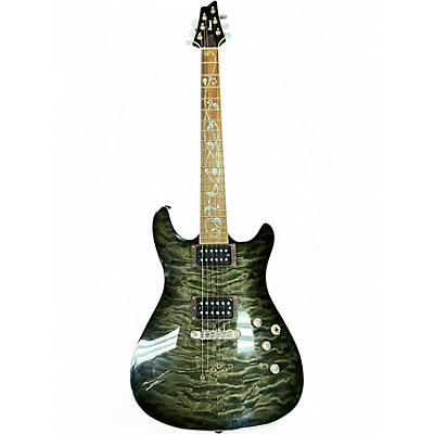 Used Ibanez SZR720 FM Green Bronze Solid Body Electric Guitar