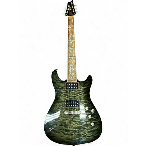 Used Ibanez SZR720 FM Green Bronze Solid Body Electric Guitar Green Bronze