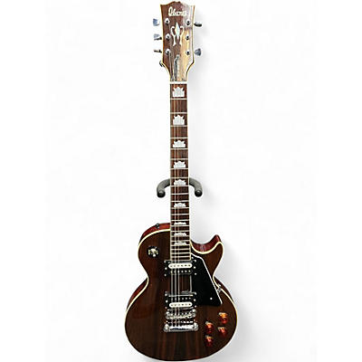 Used Ibanez Single Cut Walnut Solid Body Electric Guitar