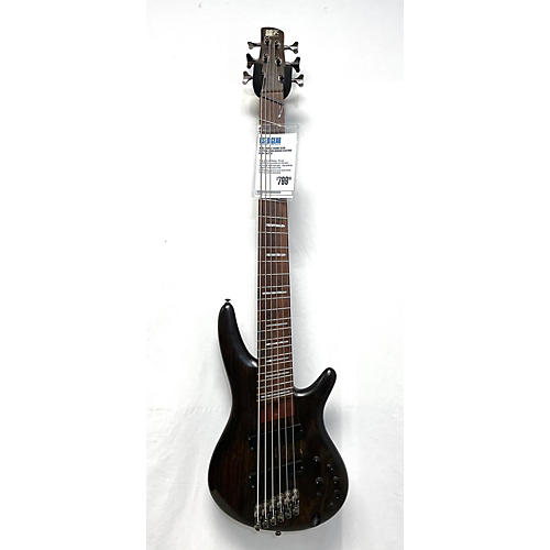 Ibanez Used Ibanez Sound Gear SRFF806 Dark Brown Electric Bass Guitar Dark Brown