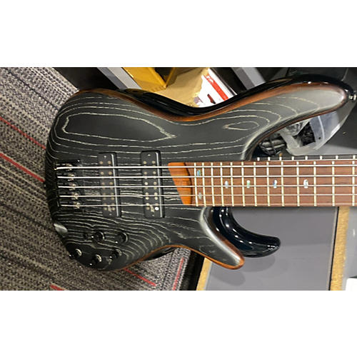 Ibanez Used Ibanez SoundGear SR675 Black Electric Bass Guitar Black