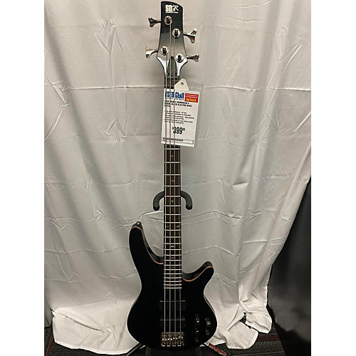 Ibanez Used Ibanez Soundgear 4 String Black Electric Bass Guitar Black