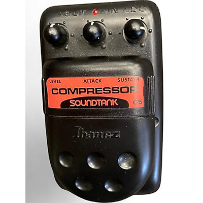 Used Ibanez Soundtank Compressor Effect Pedal