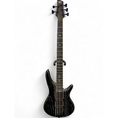 Used Ibanez Sr1305sb Natural Electric Bass Guitar