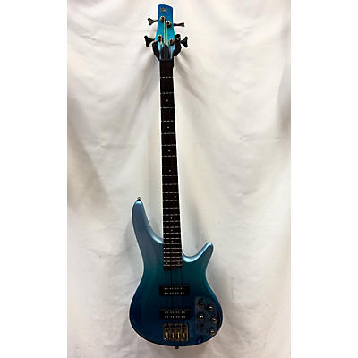 Ibanez Used Ibanez Sr300e Blue Electric Bass Guitar