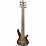 Used Ibanez Sr406ebcw Black Electric Bass Guitar Black