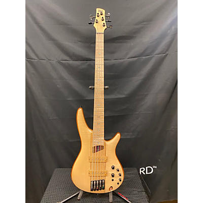 Ibanez Used Ibanez Sr5fmdx2 Natural Electric Bass Guitar