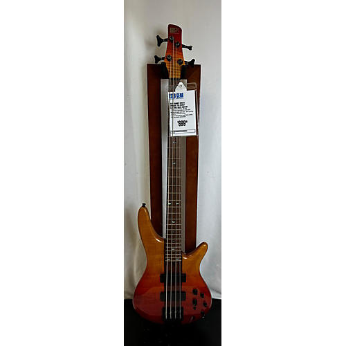 Ibanez Used Ibanez Sr870 Sunrise Tea Burst Electric Bass Guitar Sunrise Tea Burst