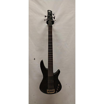 Ibanez Used Ibanez Srx595 Trans Black Electric Bass Guitar