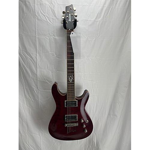 Ibanez Used Ibanez Sz520qm Red Solid Body Electric Guitar Red