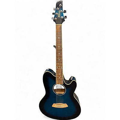 Used Ibanez TALMAN BLUEBURST Acoustic Guitar